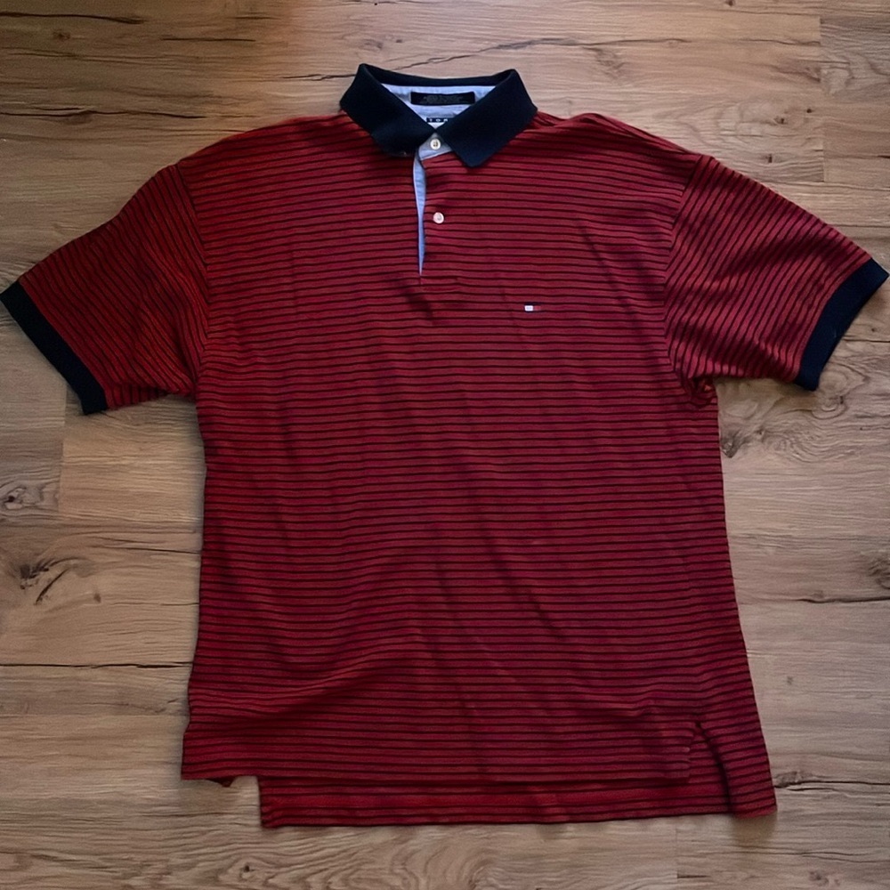 Tommy Hilfiger polo in red